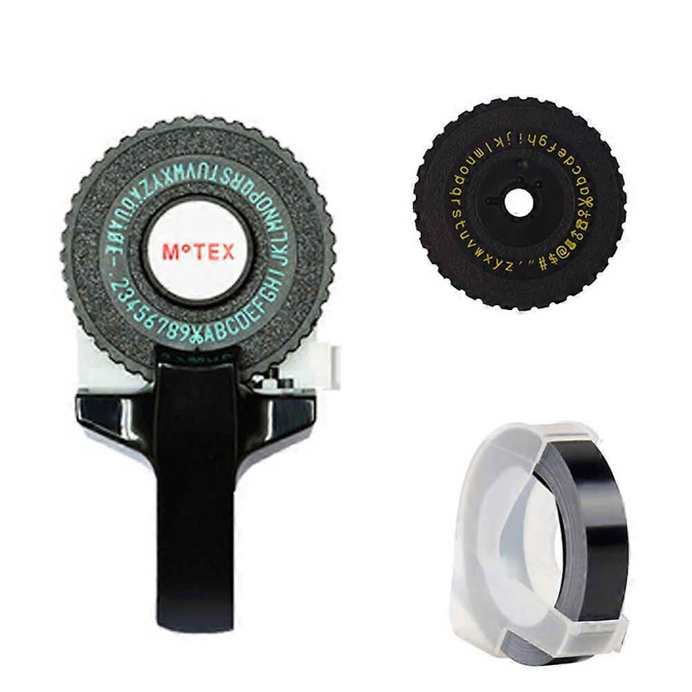 3D Mini Label Printer Small Model Label Printer Manual Diy Labeling Machine Embossing Machine