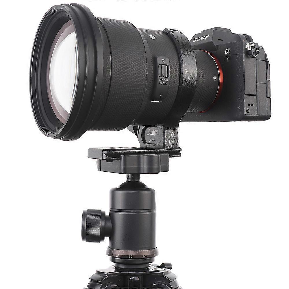 JLwin JL-23 82mm Tripod Mount Ring with 80mm Quick Release Plate 1/4in & 3/8in Threaded Holes Compatible with SIGMA 100-400mm/ 105mm F1.4DG HSM Lens
