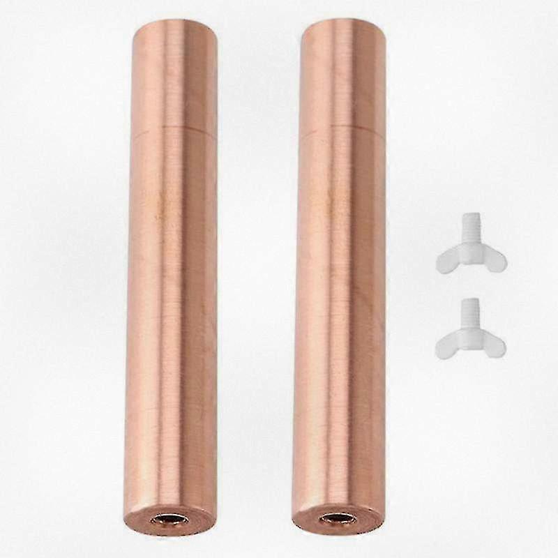 2pcs Copper Anode Suitable for Solar Pool Ionizer Purifiers Compatible with Various Brands