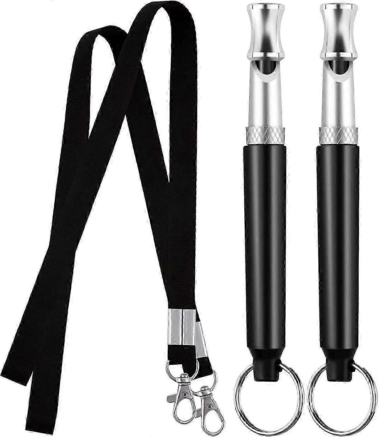 2-Piece Adjustable Ultrasonic Dog Whistle Reminder