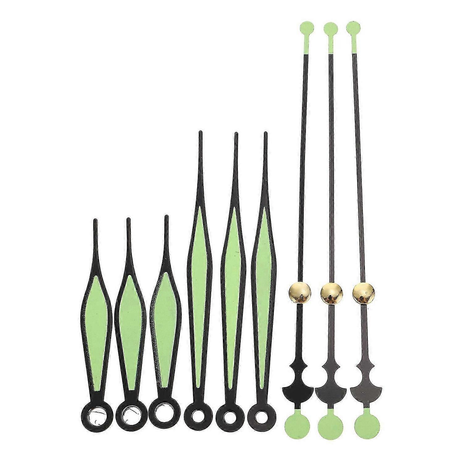 10 Sets Silent Wall Clock Clock Kit Clock Mechanism Battery Clock Replacement Mechanism Clock Hands