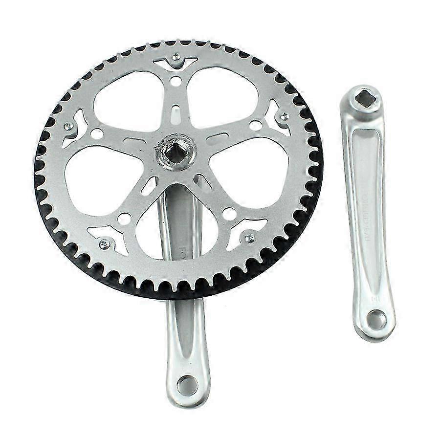 170mm CNC Machined Square Bore Bicycle Crank and Sprocket Set