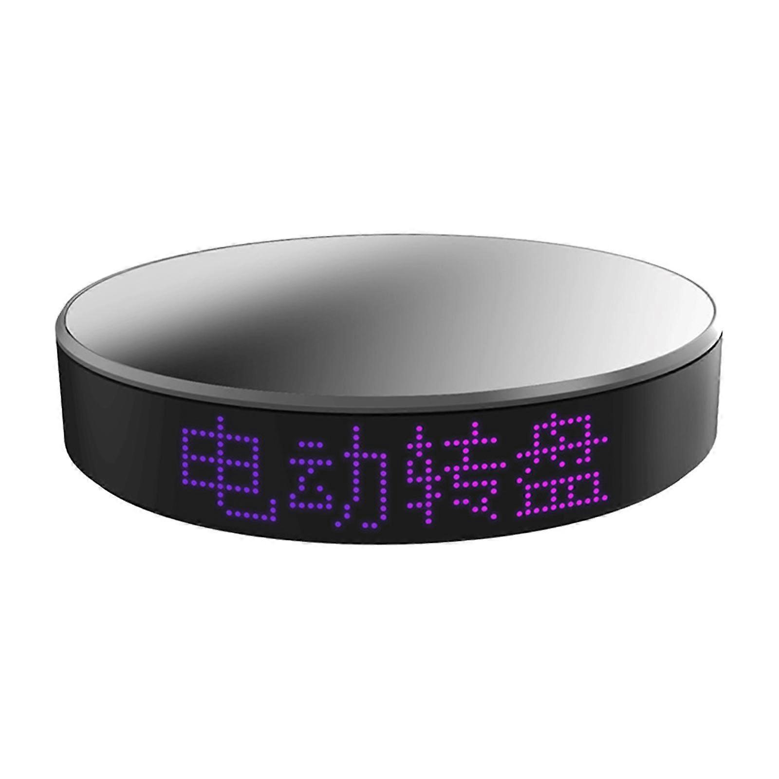 Electric Rotating Display Mirror Stand with LED Display Holder