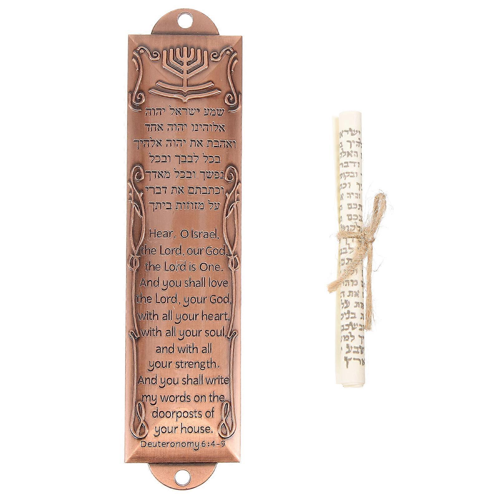 Retro Mezuzah with Blessing Significance, Stylish Home Accent