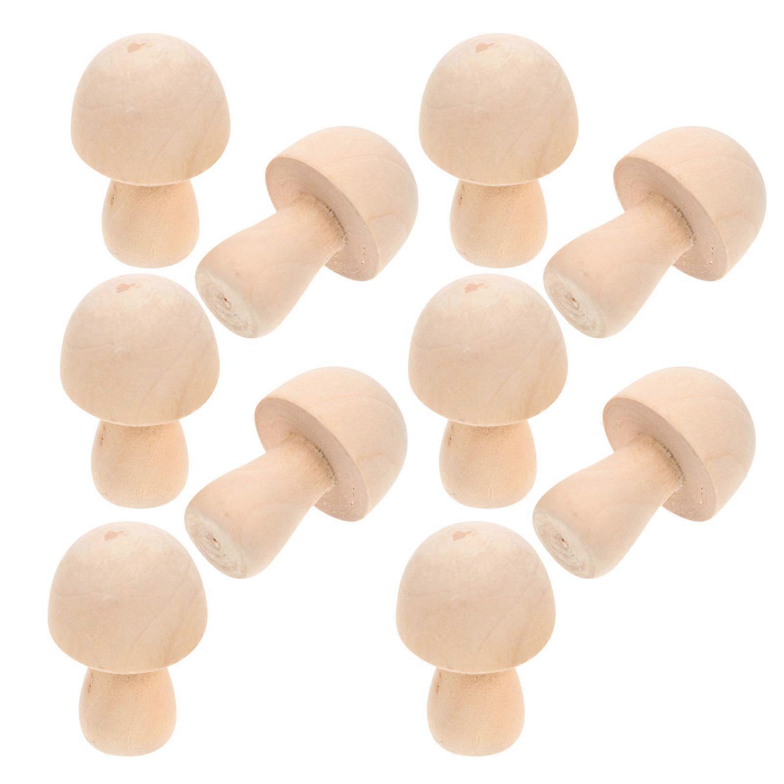 Creative Wood Mushrooms, Fun DIY Elements for Family Art Projects