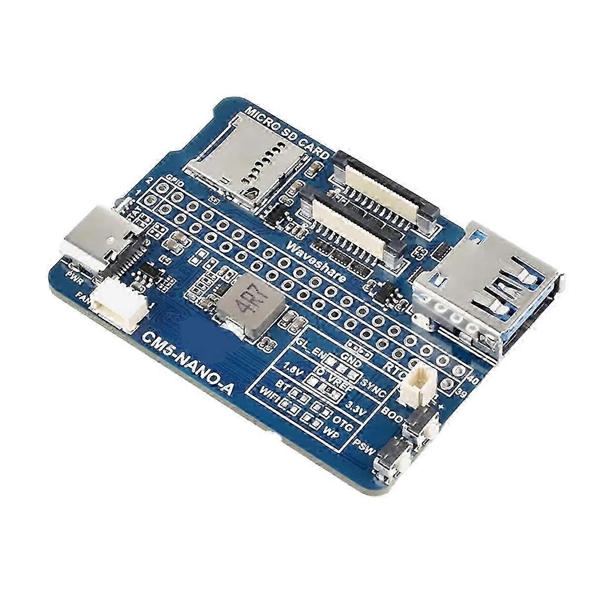 For Raspberry Pi CM5 Mini Base IO Board NANO A Development for Compute Module 5 for Waveshare CM5-NANO-A SZRH A-SD
