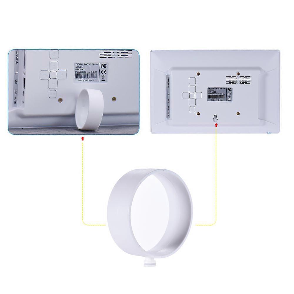 Andoer 10" LCD Digital Photo Frame | 1024x600, MP3/MP4 Player, Clock, Remote Control