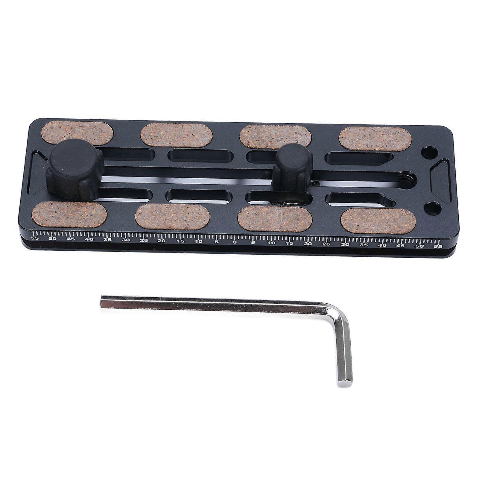 Versatile Quick Release Plate with Dual Screw Design - Durable, Lightweight, and Portable