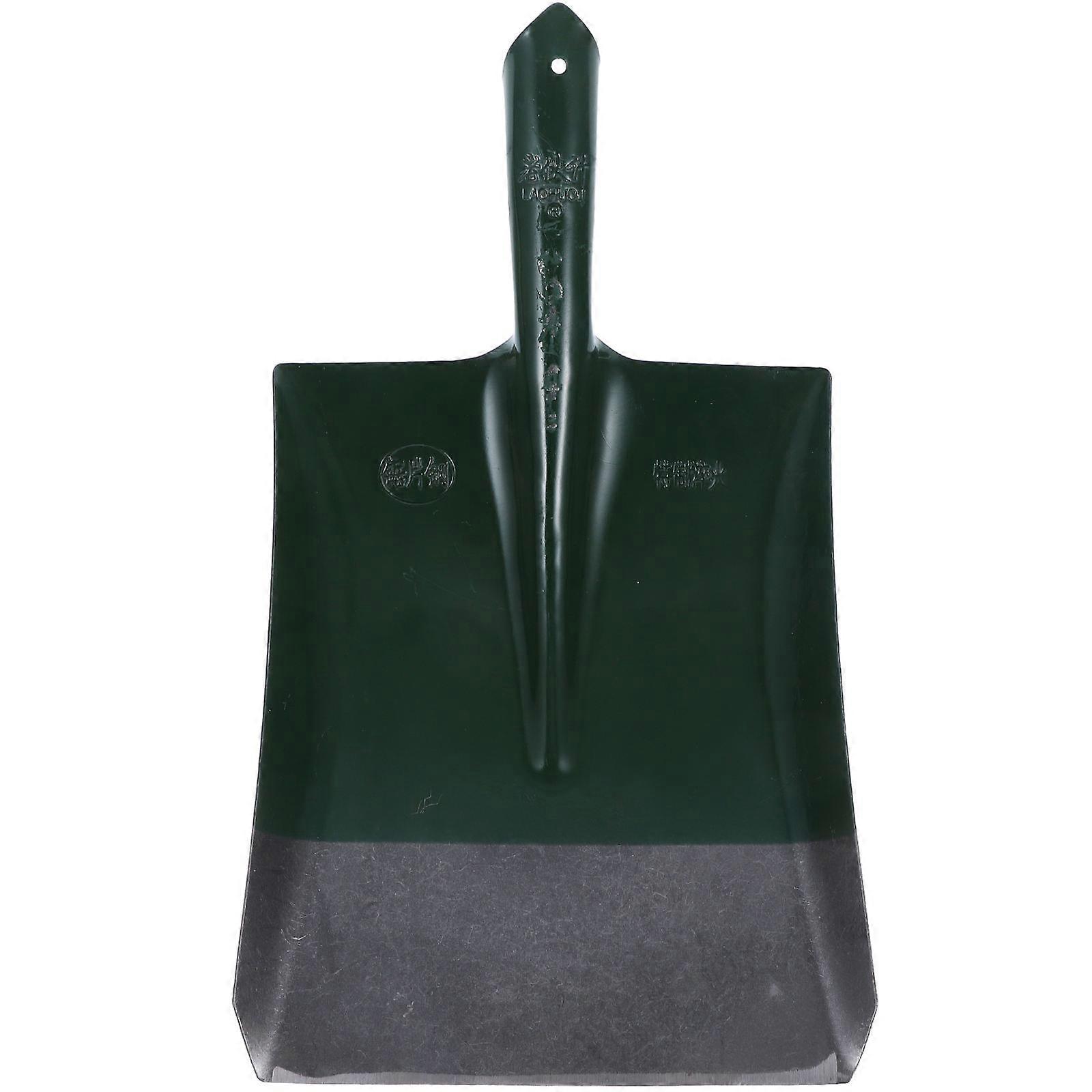 Gardening Border Spade Head Garbage Shoveling Green Smooth Surface 1Set