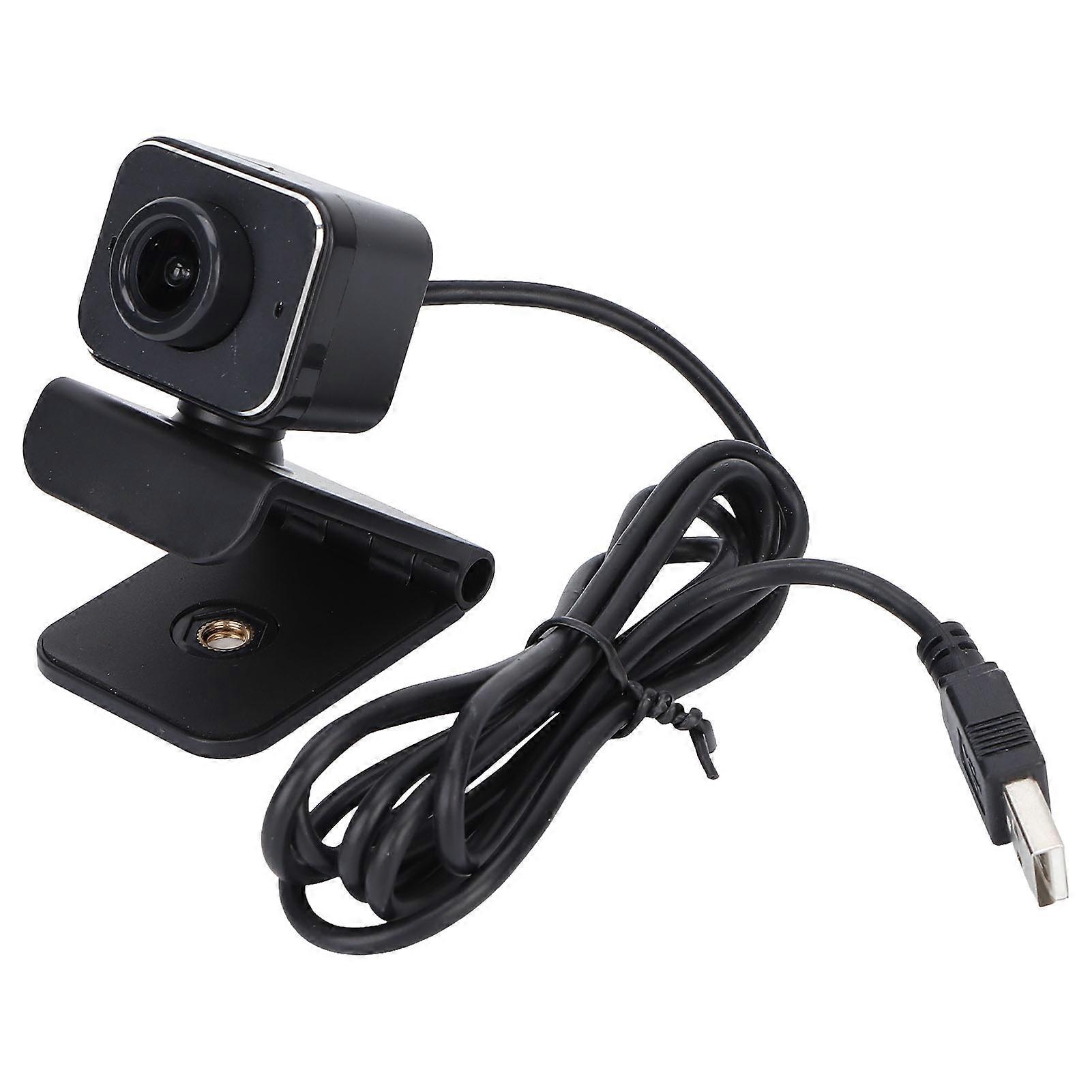 1080P HD Computer Camera, Adjustable, Rotatable, Auto Focus, Four-Layer Lens, Built-in Sensitive Microphone, Webcam
