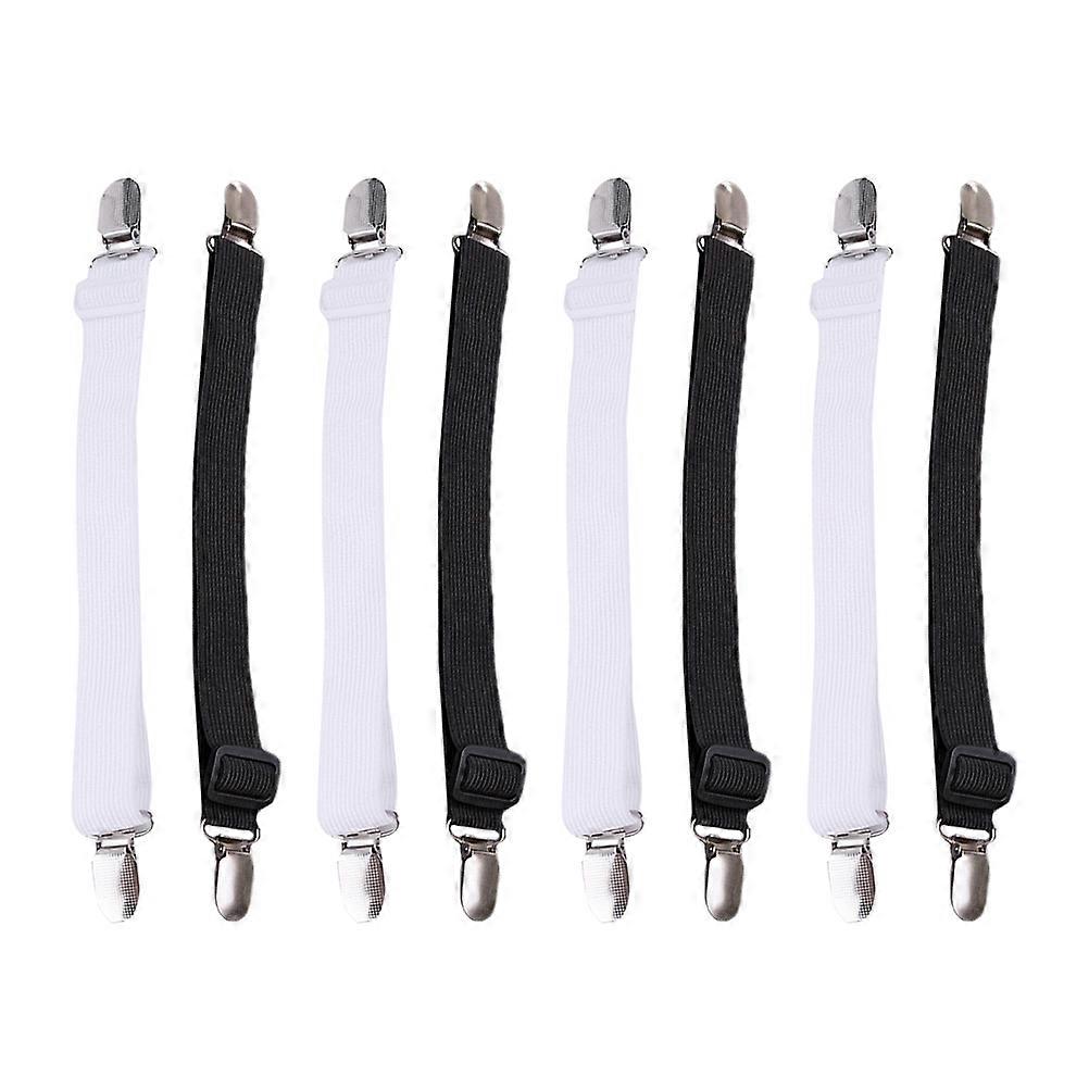 8pcs Elastic Bed Sheet Clips for Mattress Covers – Secure Fit, Wrinkle & Slip Prevention