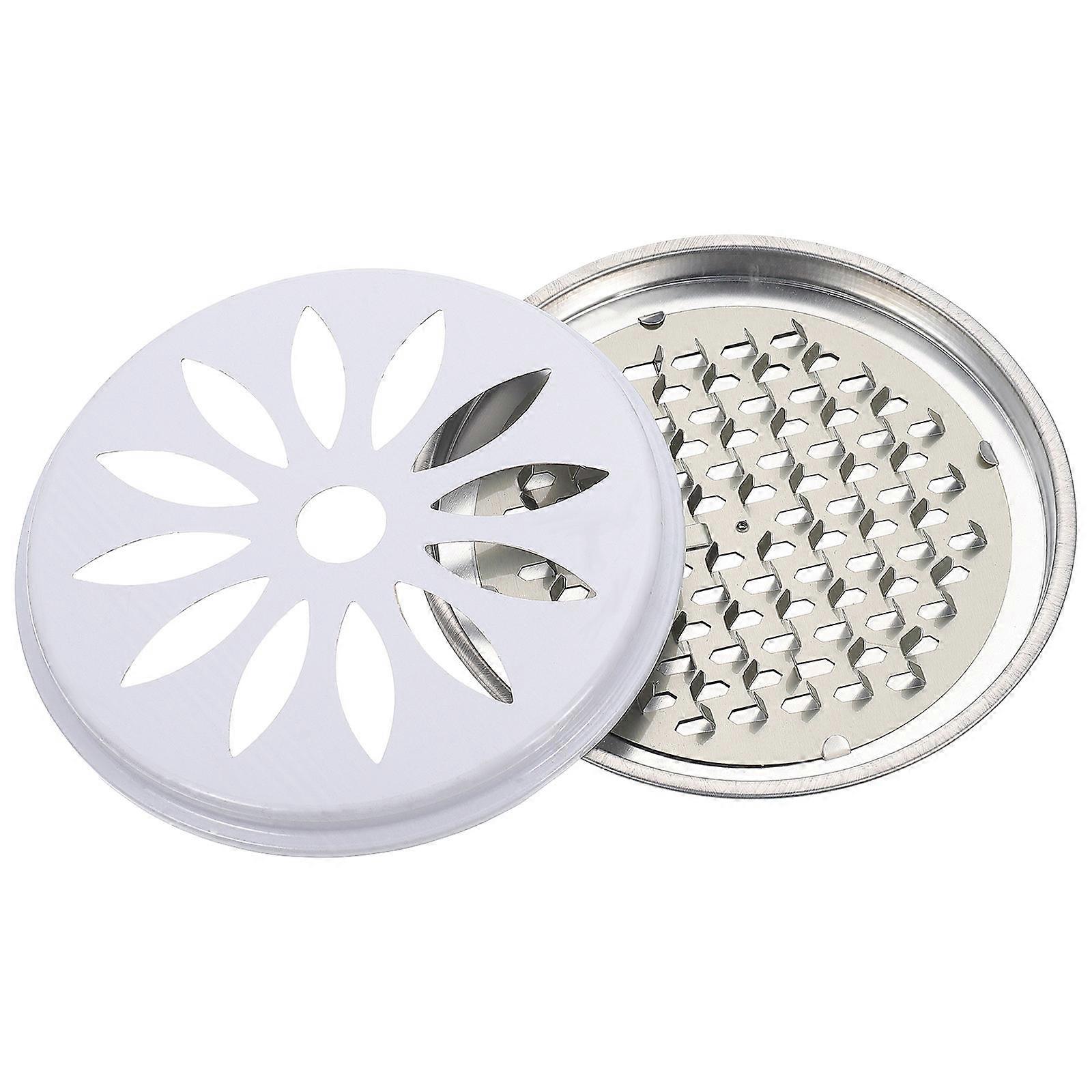 Stainless Steel Tray Square Shape For Home Use Easy to Clean 15 5 2Cm Silver 1Pack