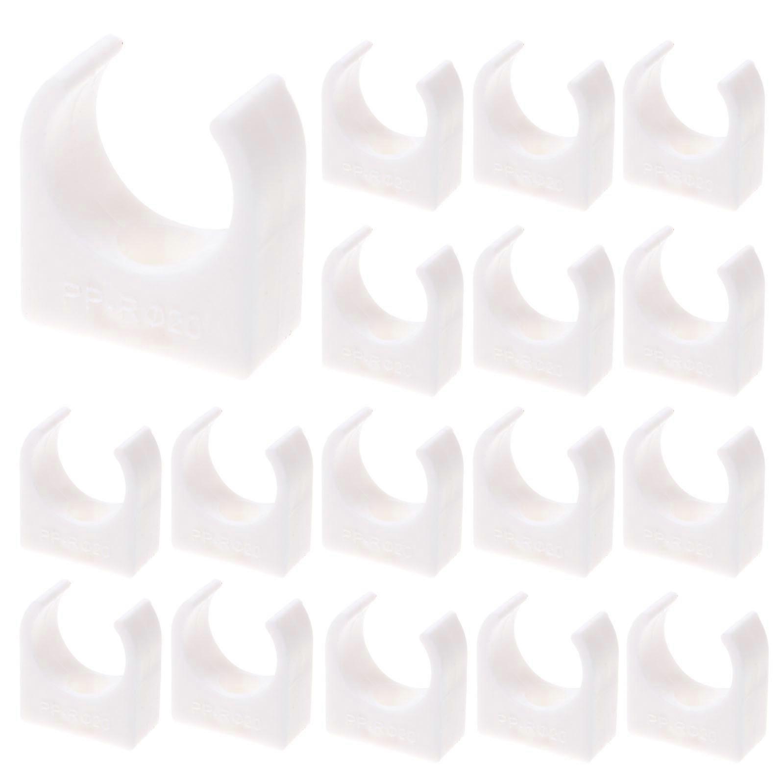PlasticTubeHanger PipeSupportBracket TubingHanger PipeMount Installation 50Pcs