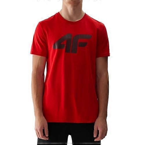4F Mens Logo Regular T-Shirt