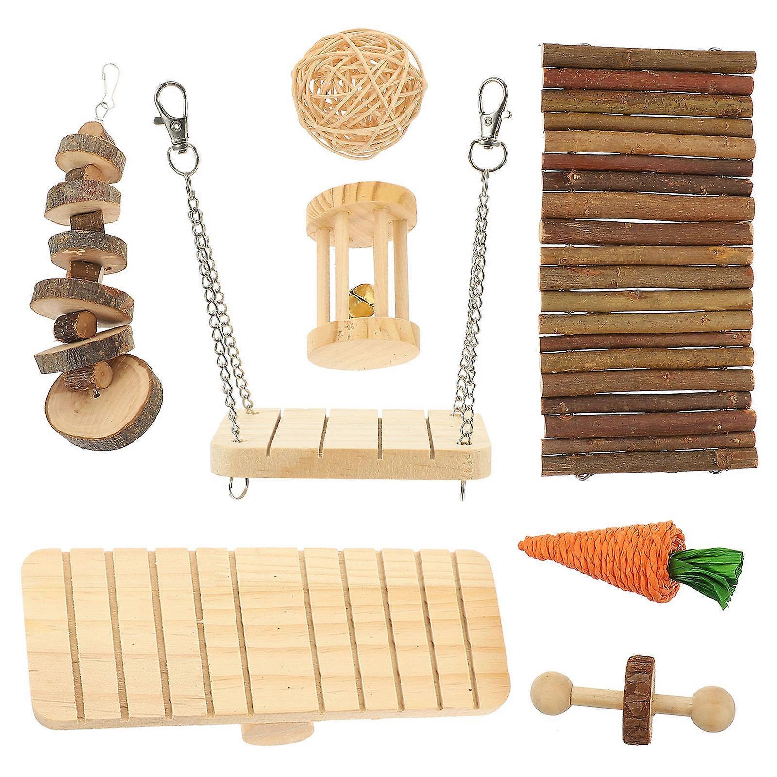 Durable Hamster Teething Chew – Comforting Plaything for Rabbits, Guinea Pigs, and Small Pets – Fun Relief for Chewing Needs