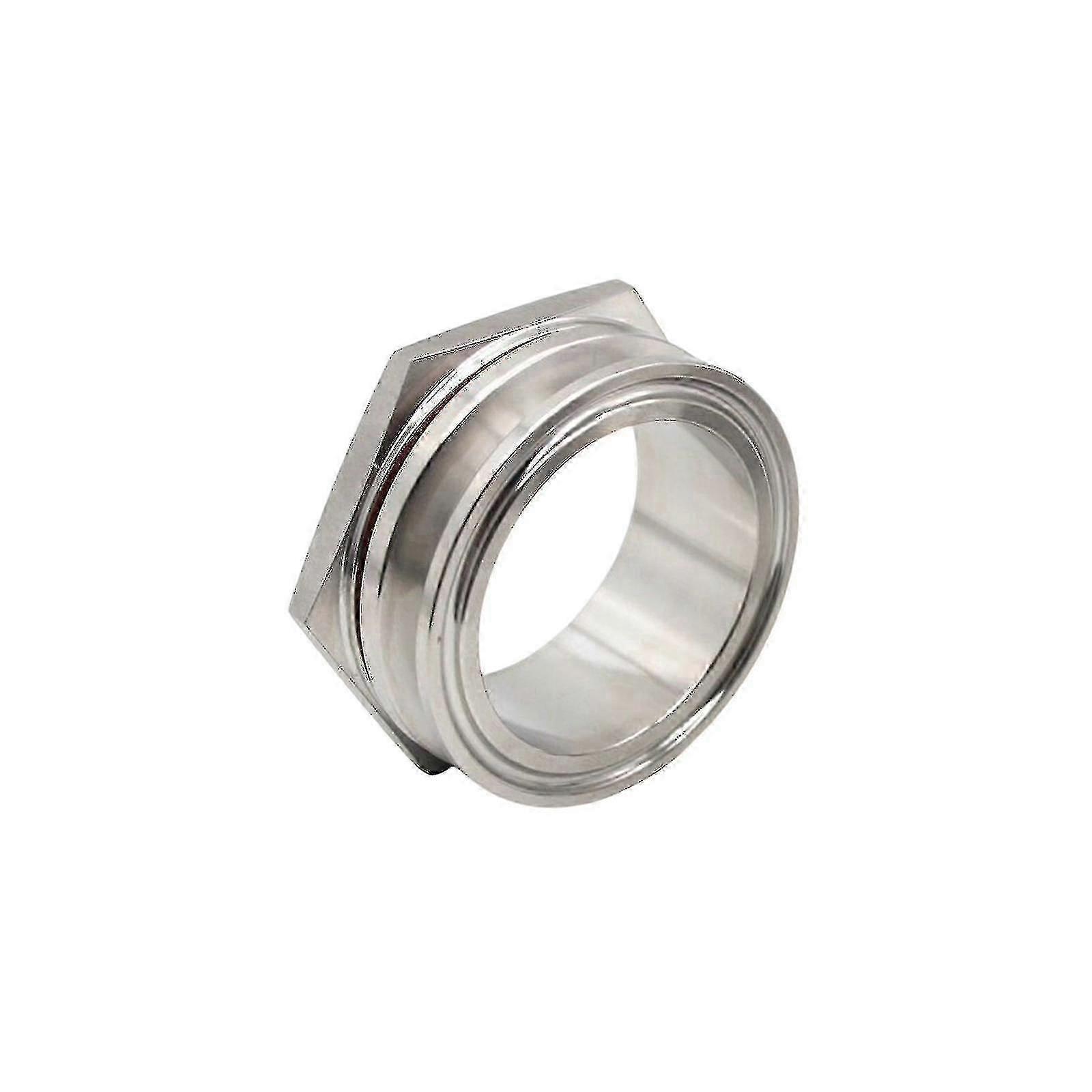 Cloison sans soudure en acier inoxydable SS304 2" Tri Clamp Kettle Fitting