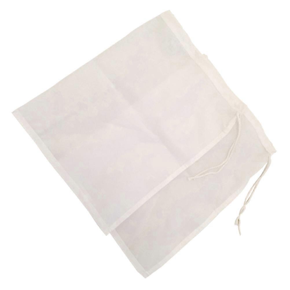 Strainer Filter Bags Reusable White For Wine Filter 45X30CM 2Set