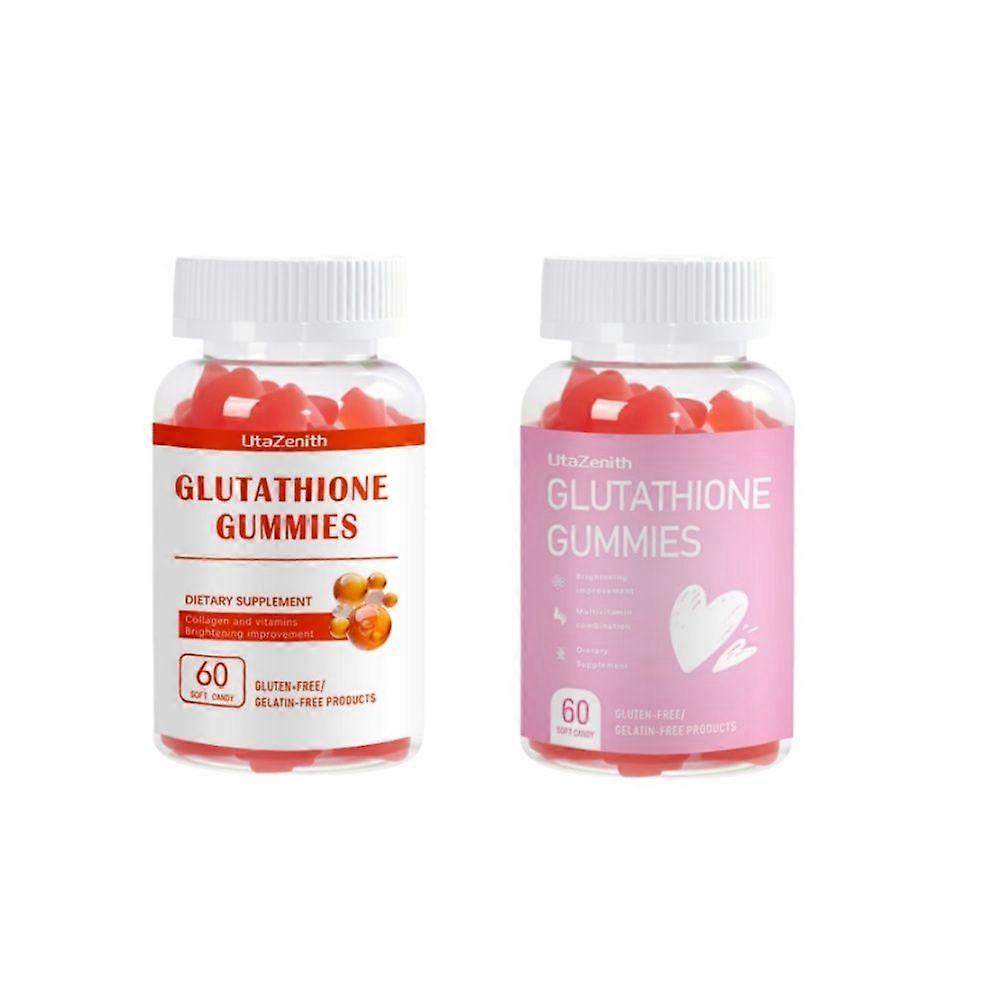 L, Glutathione gummies, with vitamins C and B12, daily supplement, combination pack