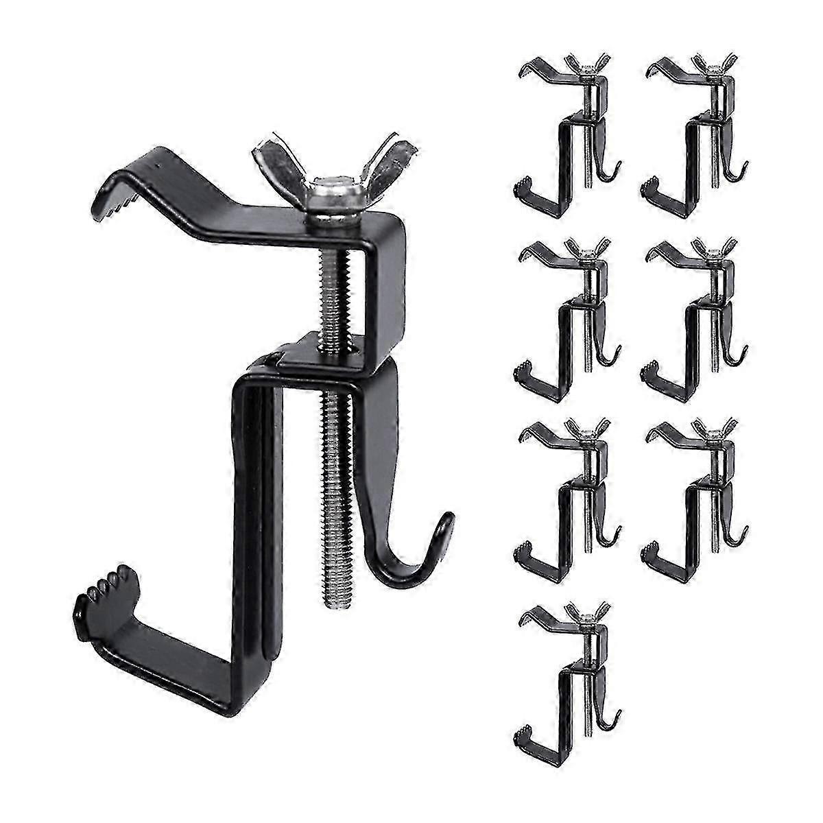 Brick Clips 8Pcs, Adjustable Hangers for Outdoor Use, Fits 1.75 Inch-2.8 Inch, Brick Hanger Hooks