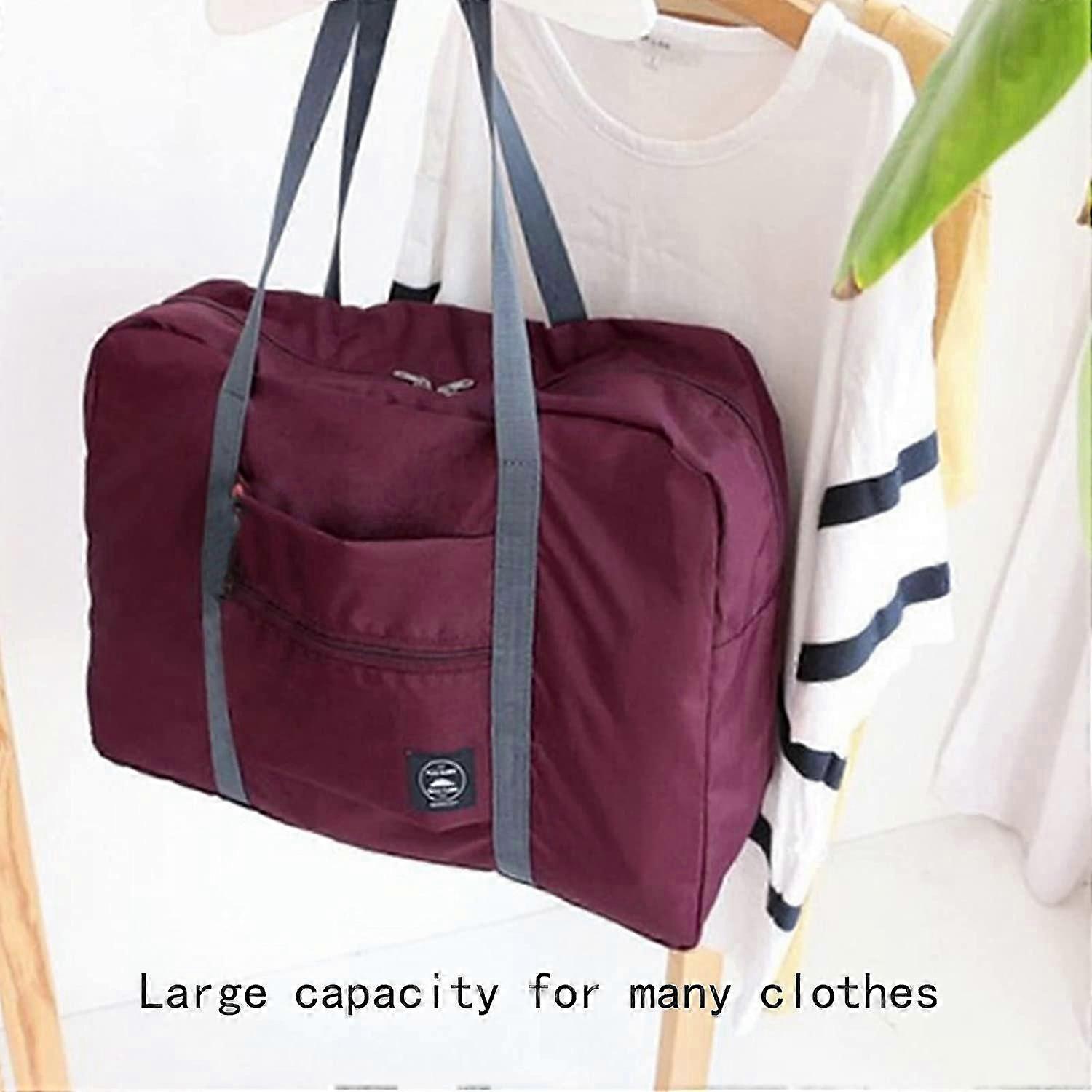 Compact Foldable Duffel Bag - Ideal for Weekend Getaways & Gym Sessions