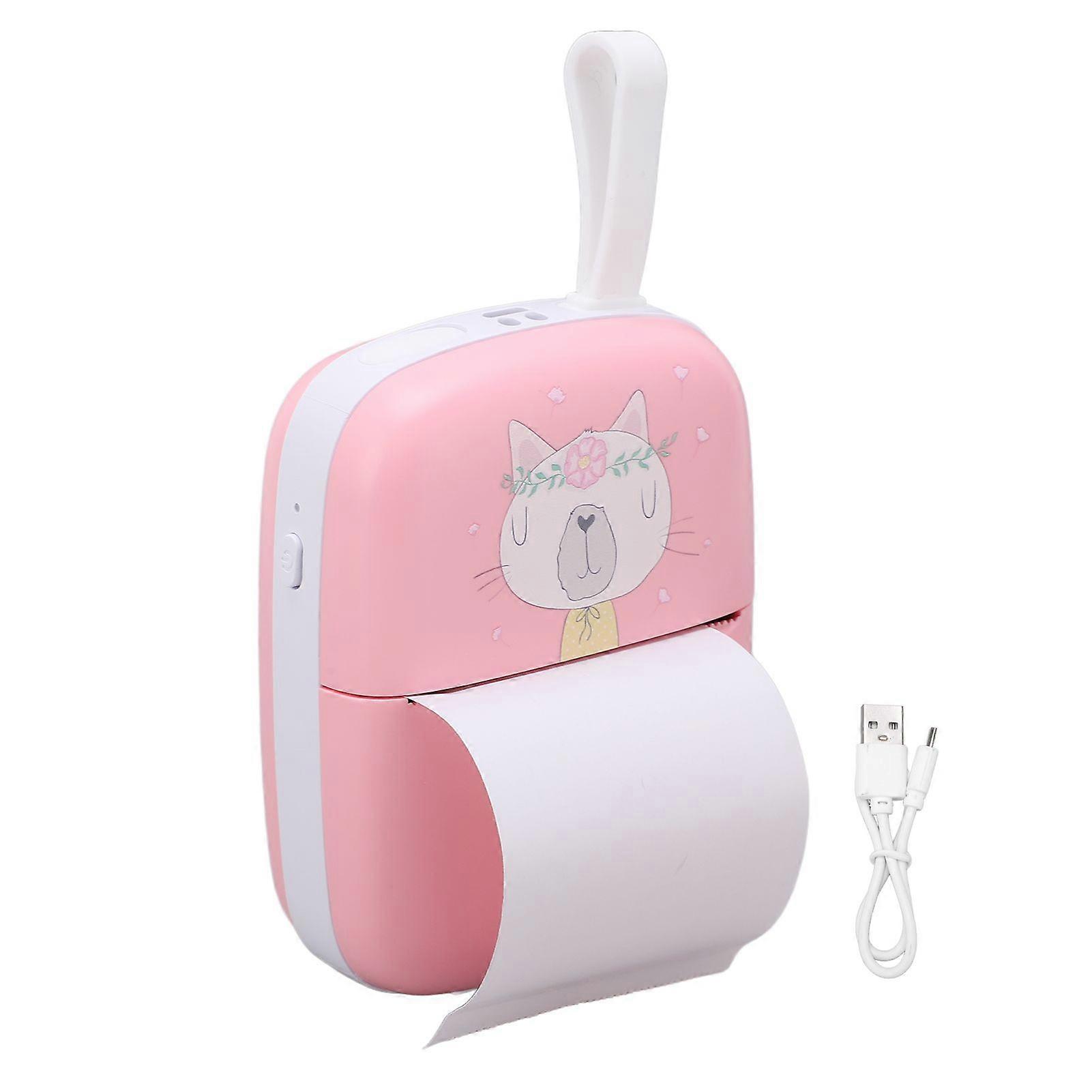 2025 Latest Model  Mini Printer Pink Multipurpose Portable Mini HD WiFi Mobile