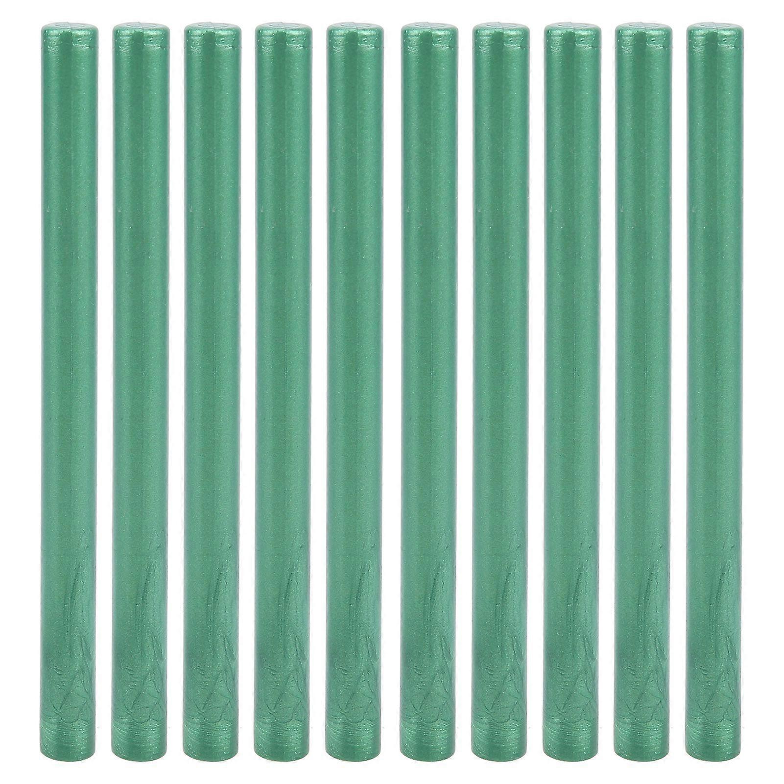 2025 Latest Model 10Pcs Sealing Wax Sticks MultiColor Small Round Stamp Tools