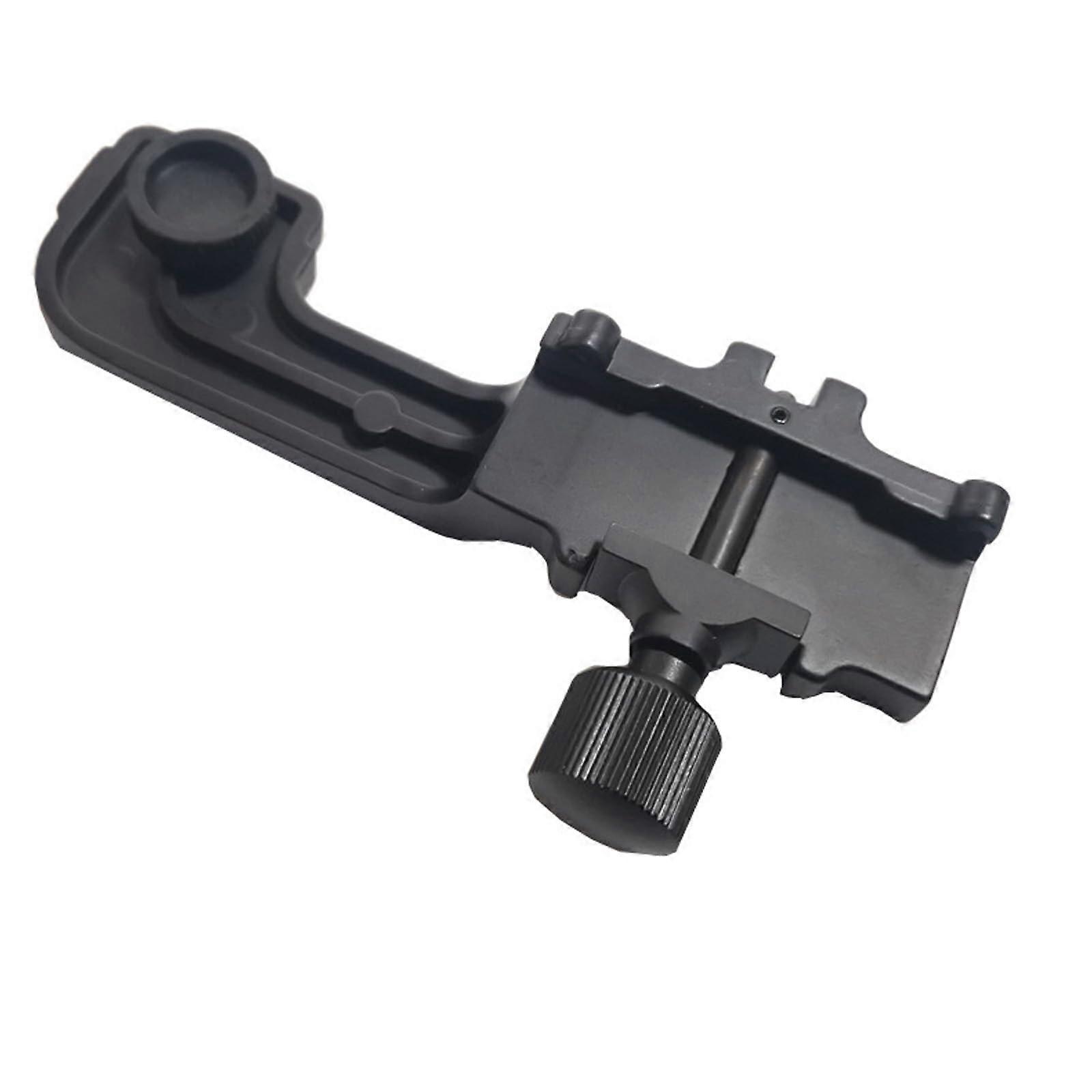 NVG Mount Helmet Mount Adapter, NVG Mount Dovetail Mount, Metal Material, Suitable for PVS 14 Night Vision Goggles