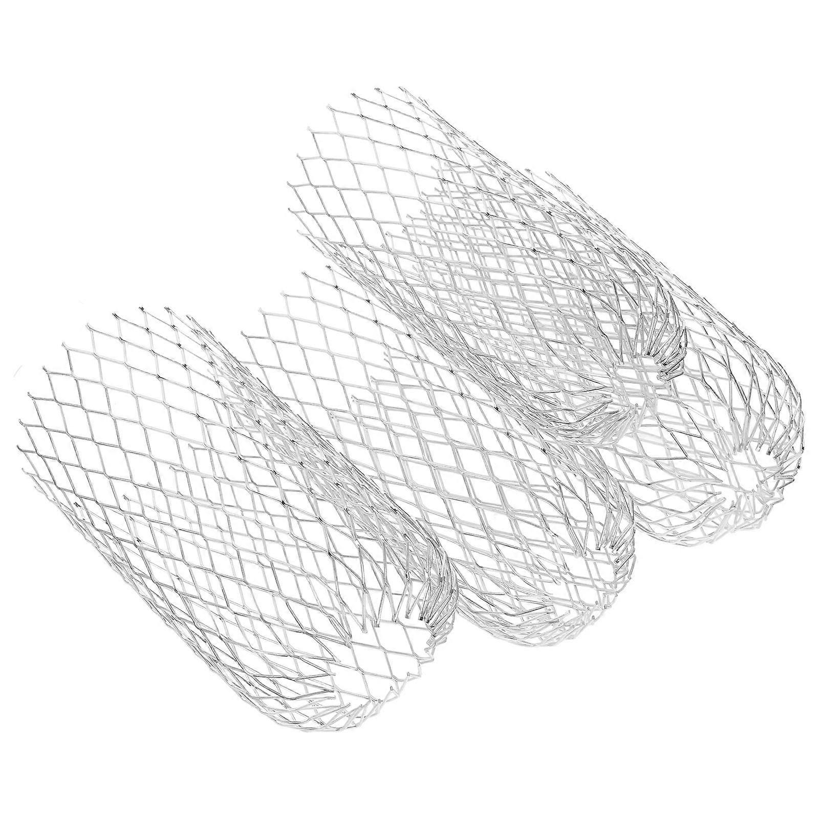Gutter Guard Mesh Rolls Roof Maintenance Clog Prevention 15.00X7.50X7.50CM 4Pcs