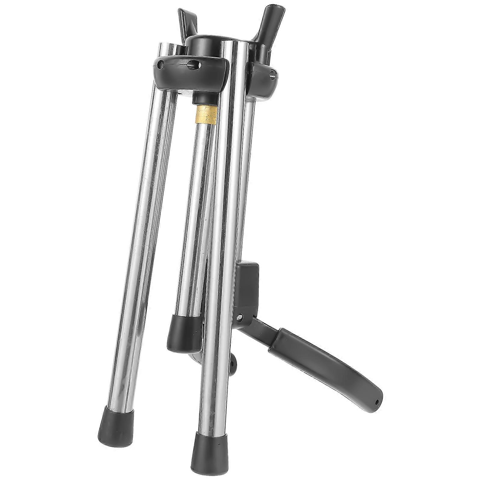 Sax Stand Portable Foldable Bracket Music Practice Black 38x26x27.5cm Triangular Support 1Pack