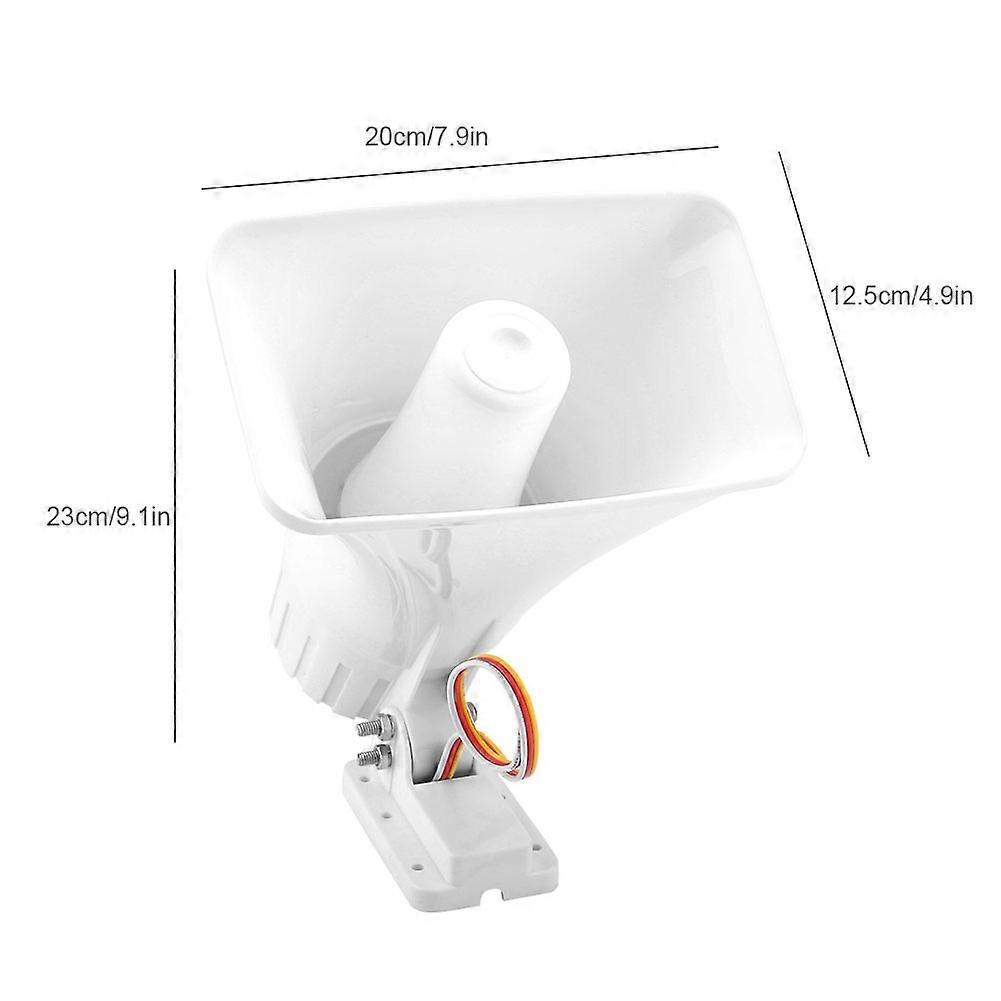 150 dB DC 12V Dual Tone Wired Horn Siren Burglar Alarm System Warning Althorn for Home Security