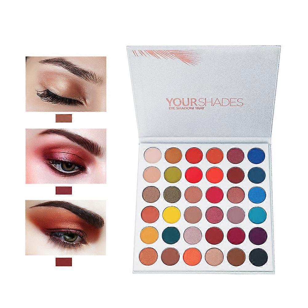 36 Color Eyeshadow Palette Matte Highly Pigmented Matte Makeup Long Lasting Eyeshadow Palette