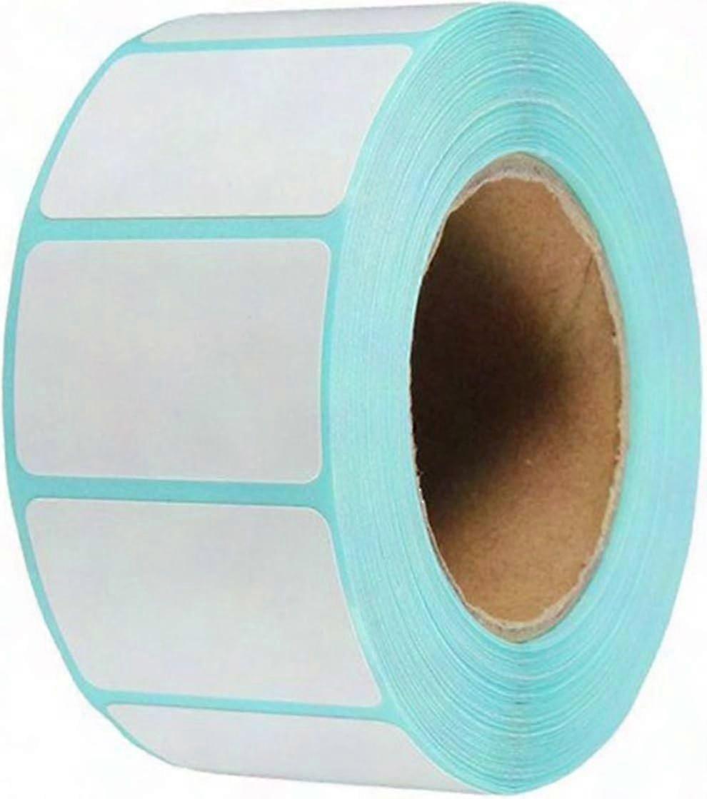 800x60x30mm White Self Adhesive Freezer Jar Labels for Printing