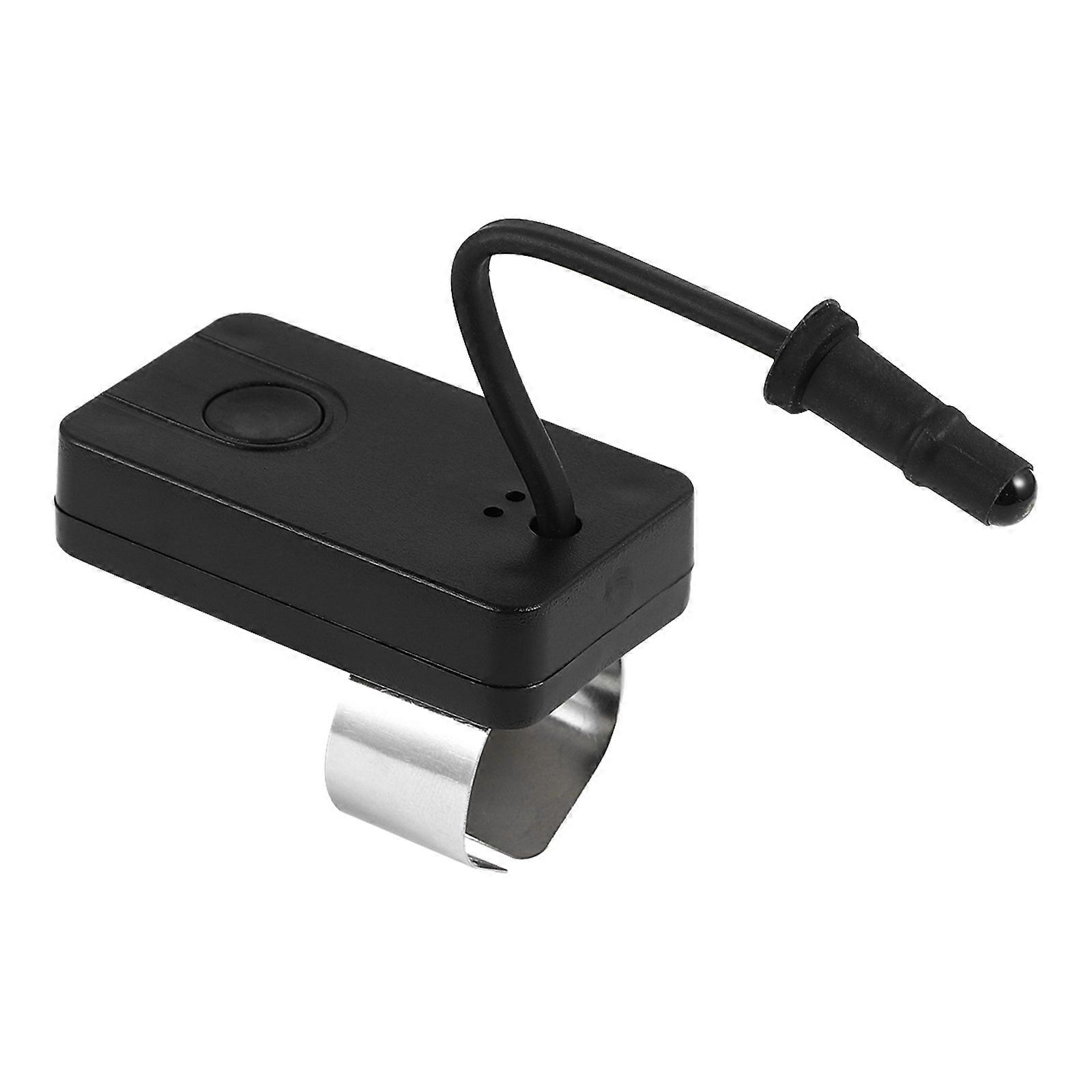 Visual Ear Cleaner Three Level Rechargeable Thumb Lamp For Ear Hygiene 5X4.5cm Black 1Pcs