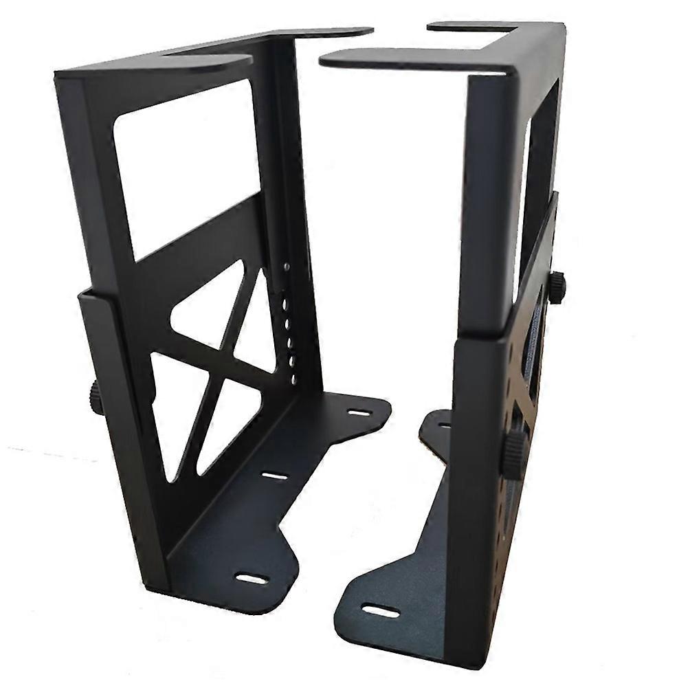 Adjustable Under Desk PC or NAS Mount Bracket Holder Compatible with NAS,CPU,UPS,Small Form Factor Desktop Tower