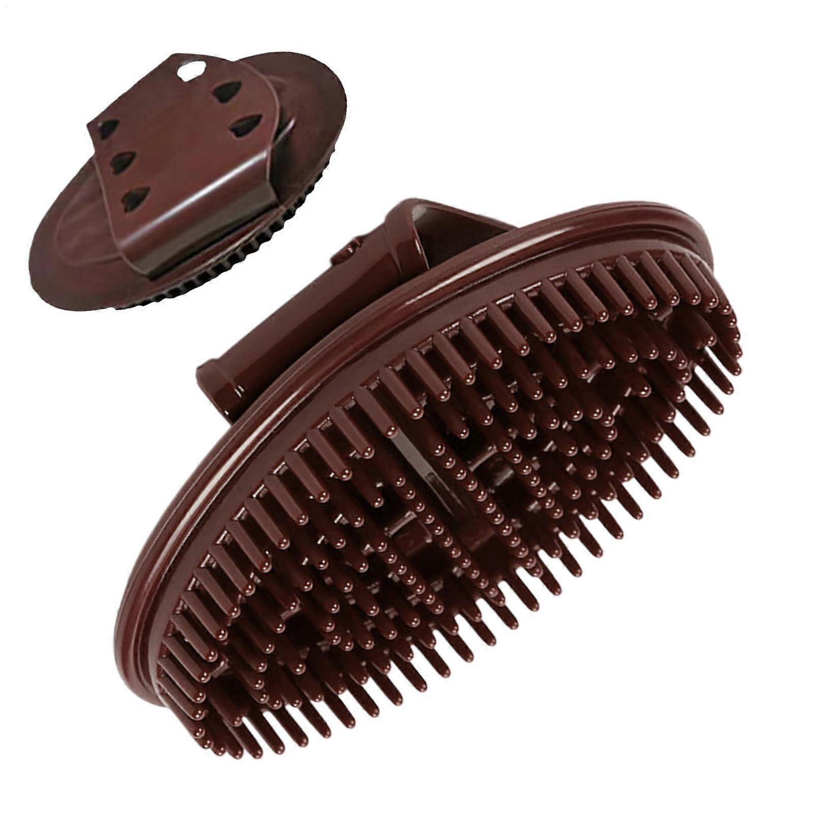 Fascia Massager Manual Meridian Comb, Non-Slip Handle, Full-Body Scraper Plate, For Legs Back Shoulders