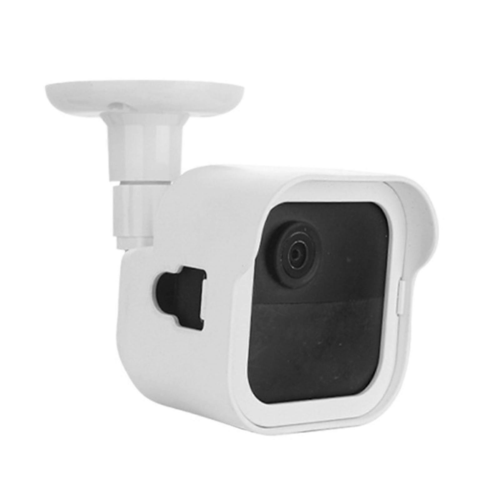 Outdoor Surveillances Camera Shield Flexible Rotation Mount Dustproof Housing Reinforced PVC Frame Hassle Frees Assembly White