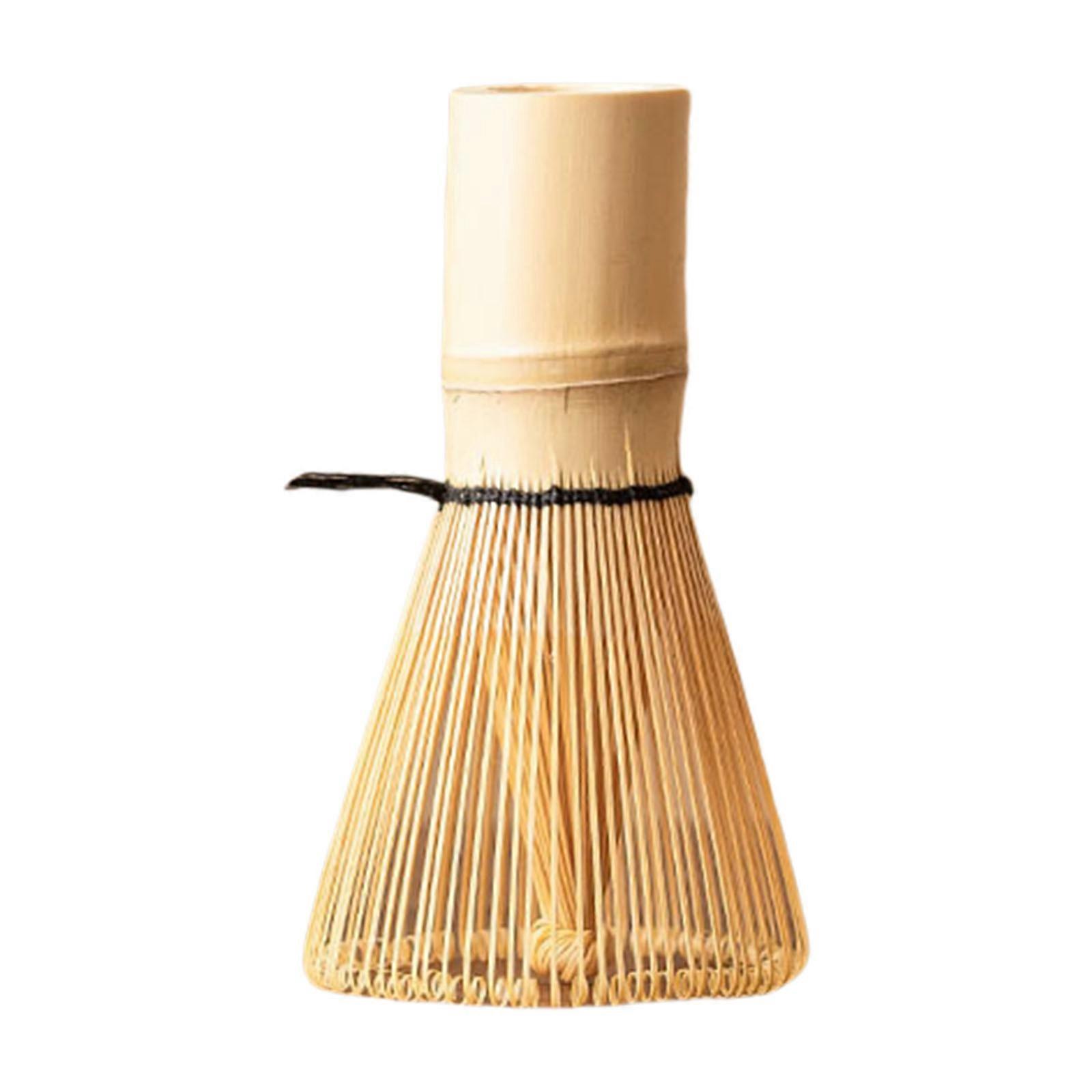 Professional Teas Frothing Whisk Matcha Accessories With 100 Bamboos Bristles Practical Matcha Preparation Tool Multicolor
