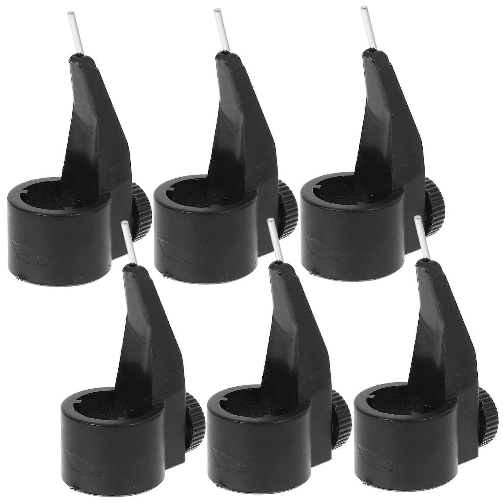 6 Pieces Nozzle Glue Fixer for Sealant Application Tool, Easy to Use Mortar Locator for DIY Construction Projects