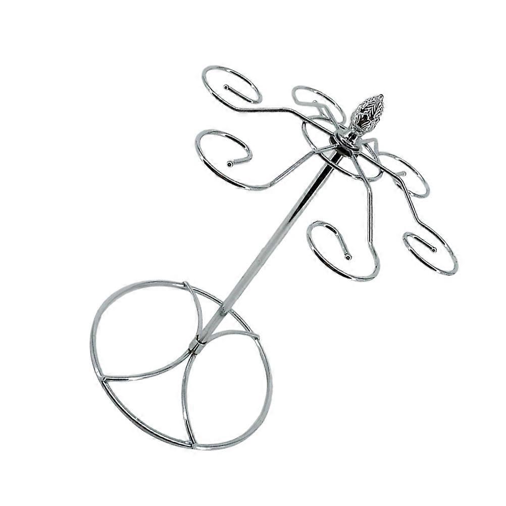 Wine Glass Holder 1Pcs Silver Iron Wire with Stylish Display for Storage Using