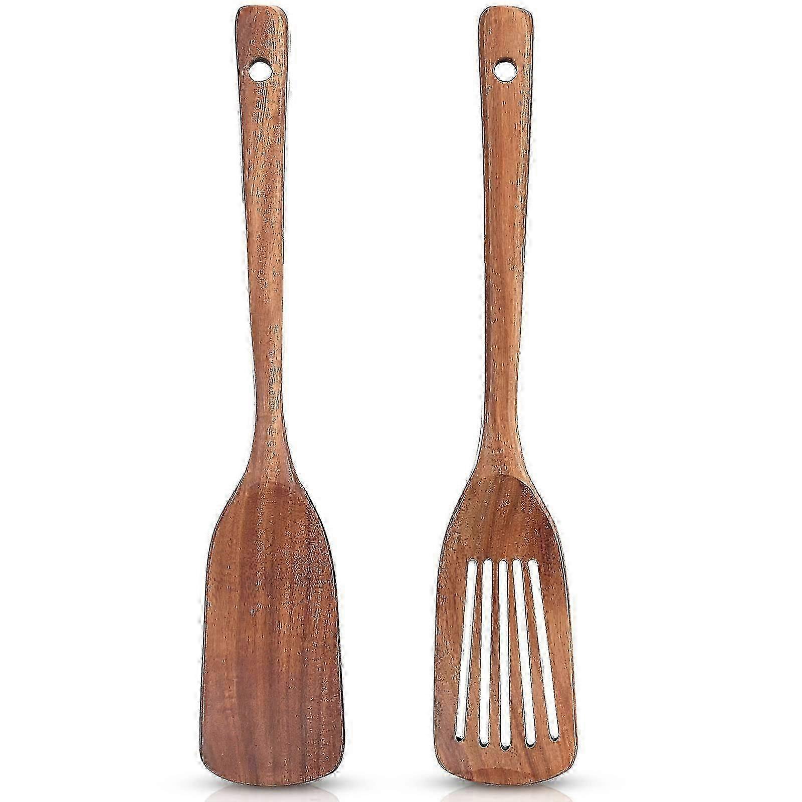 2 Pcs Non-Stick Spatula Set for Cooking