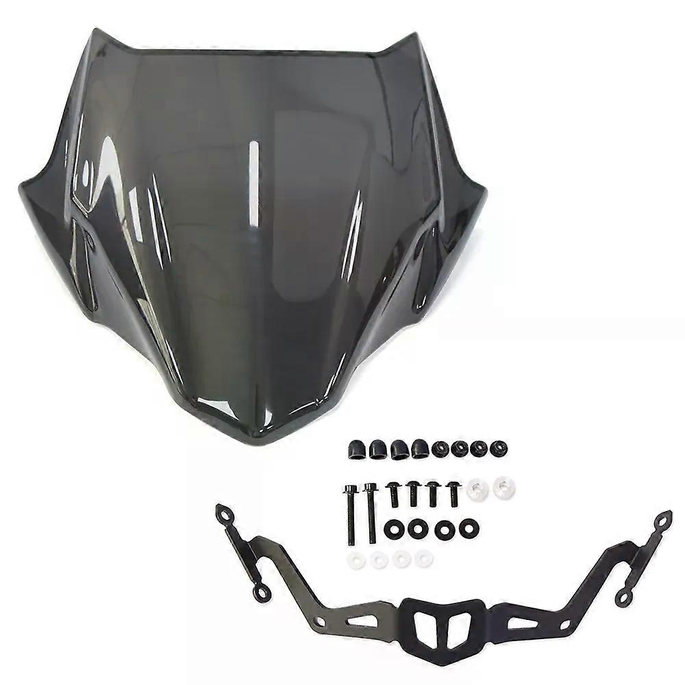 Apply For YAMAHA MT03 MT25 MT-03 MT 25 03 2020-2024 Motorcycle Accessories Windshield Windscreens Wind Deflectors Viser Visor Gray