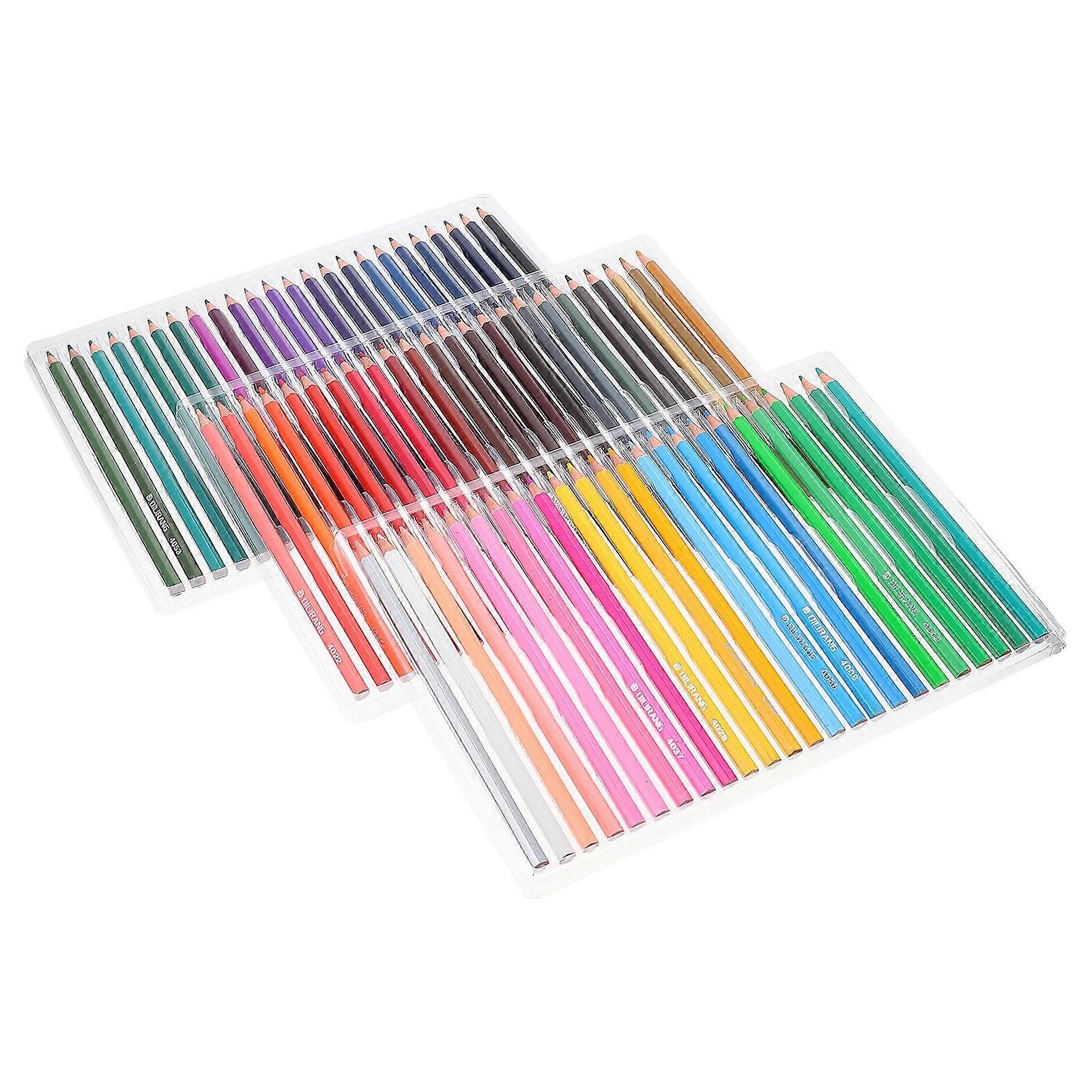 1 Set of Assorted Color Drawing Pencils Ideal for Kids and Students 72 Colors