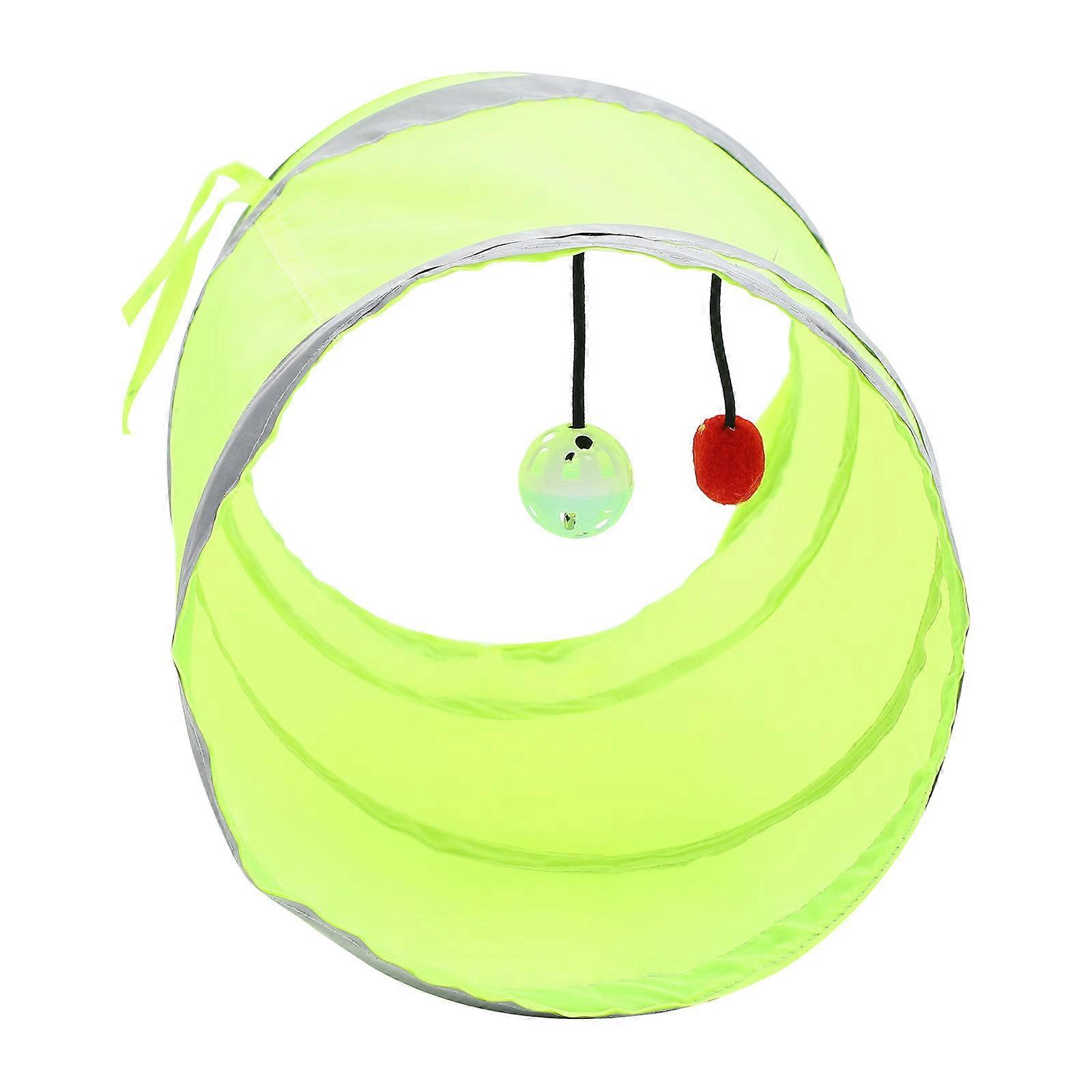 Foldable Cat Tunnel for Pets – Durable, Scratch Resistant Play Tube for Kitten Exercise and Indoor Entertainment
