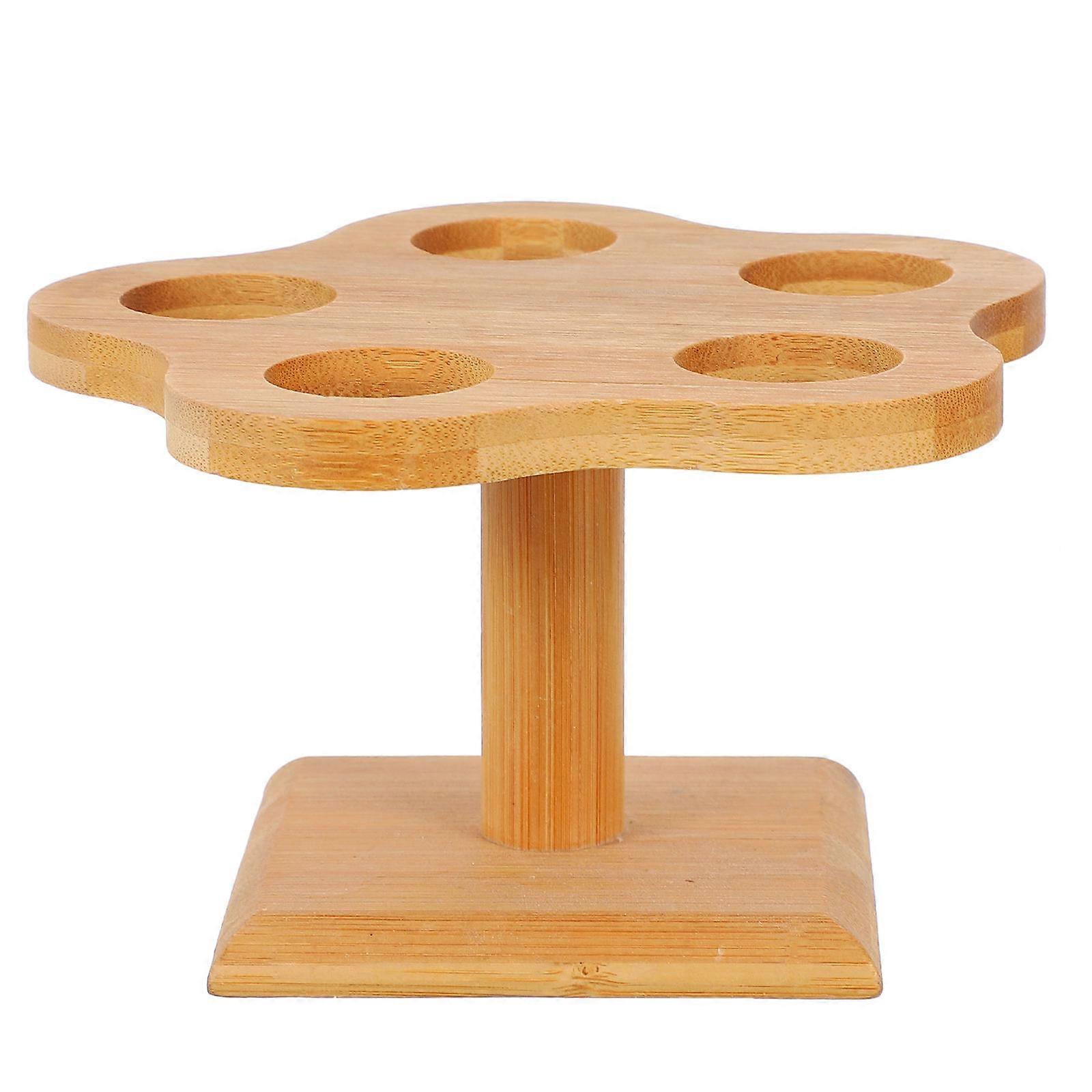 Baking Cooling Rack And Cupcake Display Stand For Party Celebrations In Light Brown 1Pcs