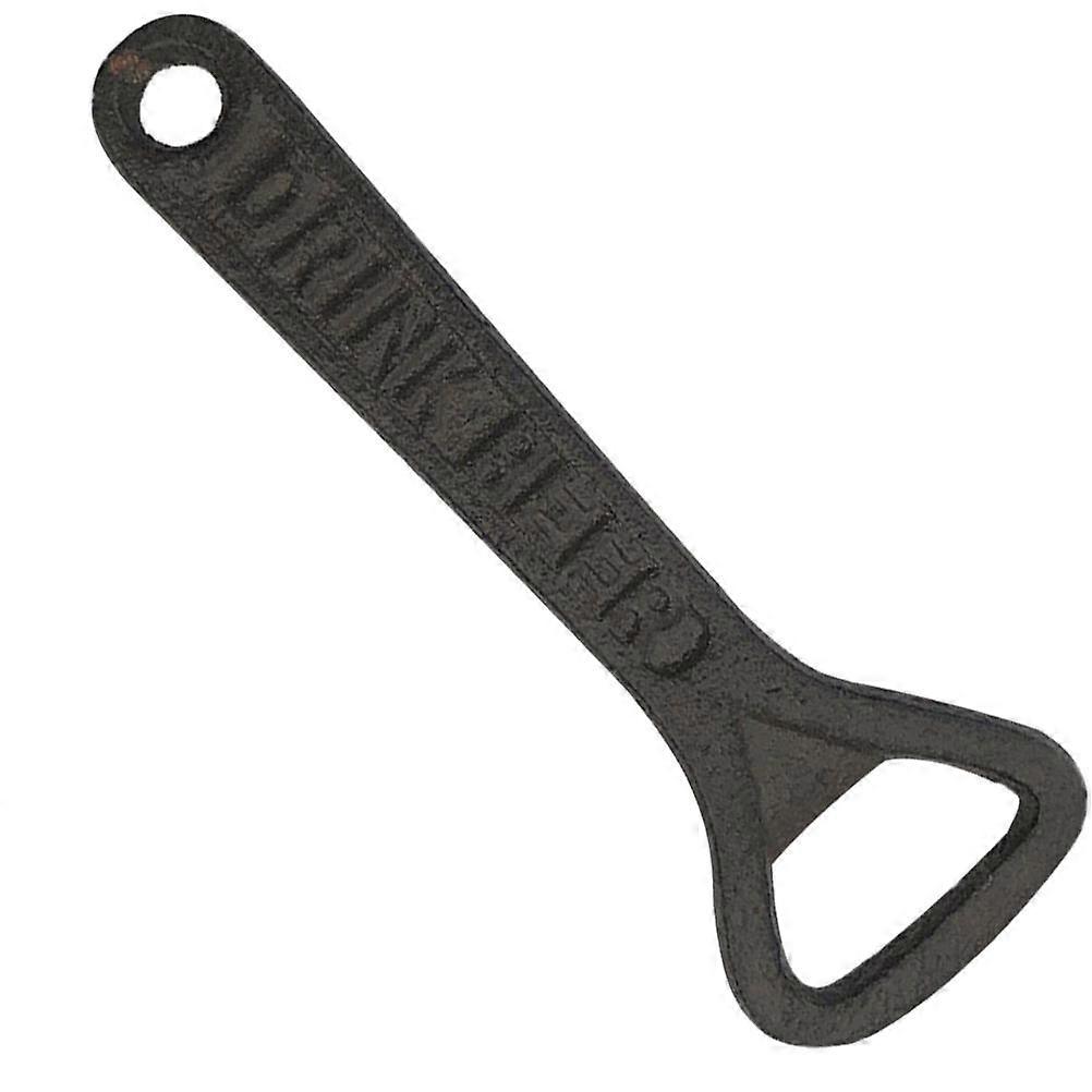 Cast Iron Bottle Opener For Kitchen Tool Outdoor Activities 1Set