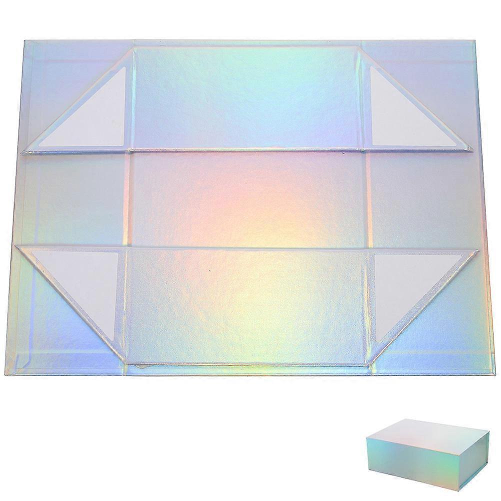 Rectangular Paperboard Gift Box with Magnetic Lid 1 Set Collapsible Design