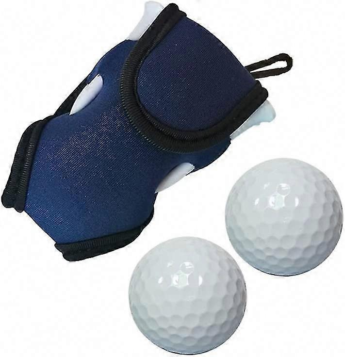 Golf Ball & Tee Holder Pouch - Compact Storage Case for Golf Accessories