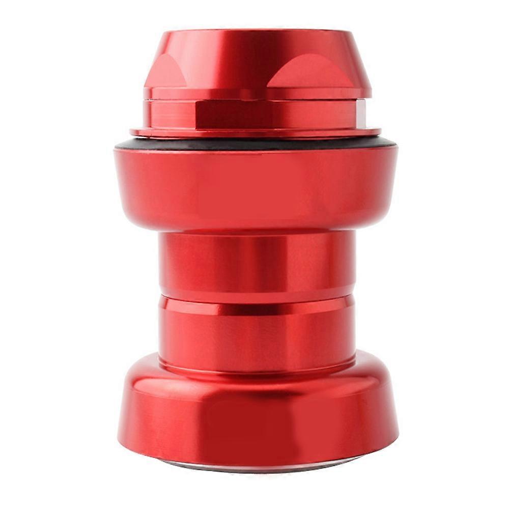 Alloy Bike Headset Metal Bike Front Fork Stem Headset Replacement Accessories For Mountain Biking Red 6.4X4.3CM Durable 1Set