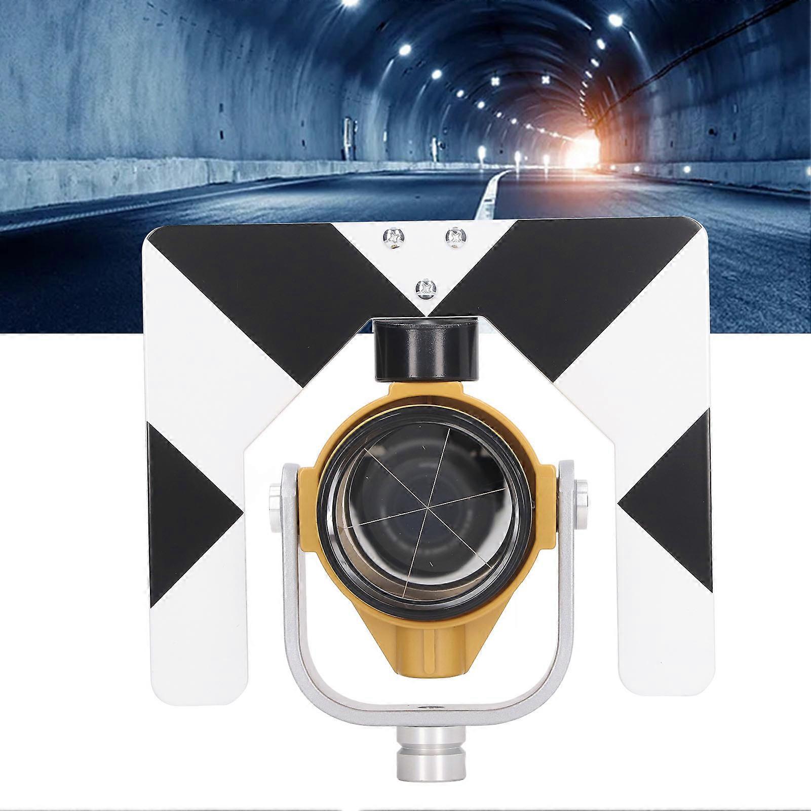 Surveying Prism 64mm Effective Diameter 0mm ‑30mm Offset 64 Light Total Station Single Prism for Topcon 