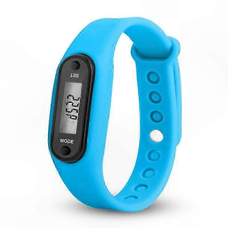 Fitness Tracker for Adults and Kids, Step Count Activity Monitor with LCD Display Sport Watch Pedometer Wristband